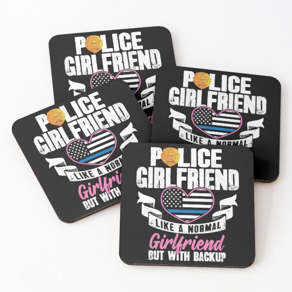Item preview, Police Girlfriend Like A Normal Girlfriend But With Backup designed and sold by Captain Mood.