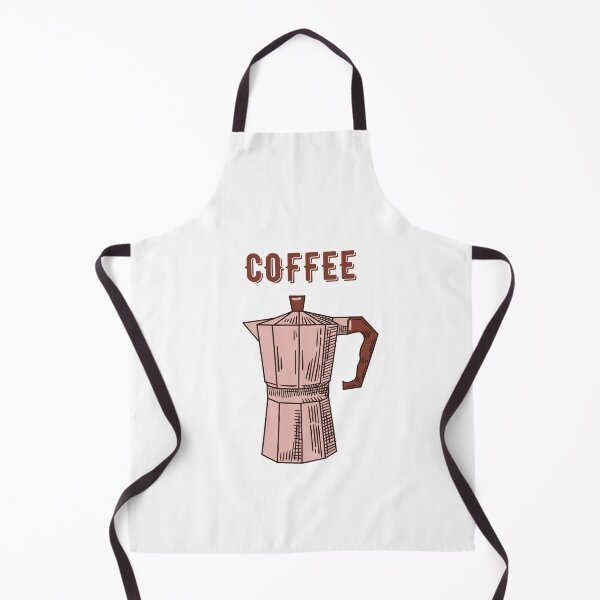 Item preview, Coffee Maker Pink and Brown Vintage Style Design designed and sold by CreativeCanvas8.