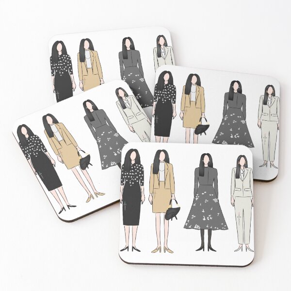 Item preview, Kim Ji Won Outfit From Queen Of Tears Korean Drama  designed and sold by ArtRaftPro.
