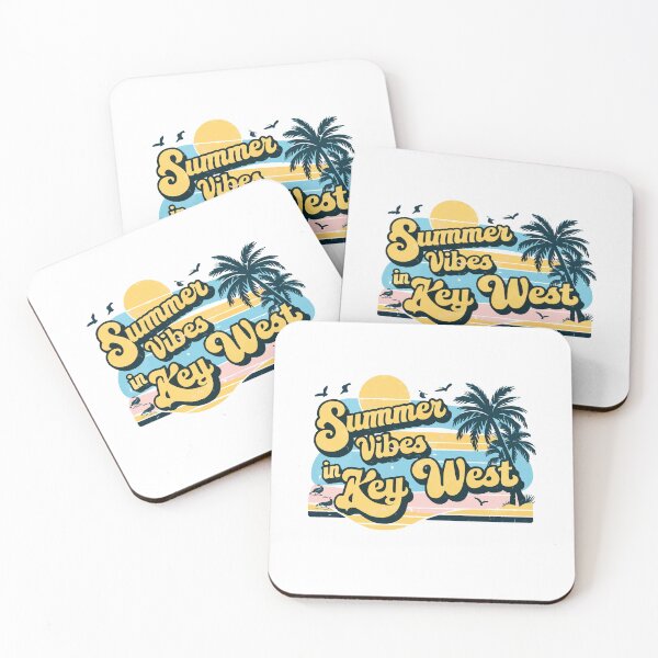 Item preview, Retro Vintage Art with "Summer Vibes in Key West" -nostalgic reminiscent designed and sold by BNCH44.