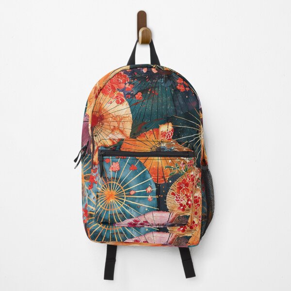 Item preview, Colorful japanese umbrella pattern designed and sold by LittleNippon.