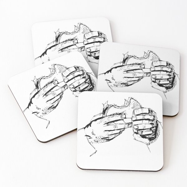 Item preview, Hamburger black pen illustration designed and sold by Arthur Loeuil.