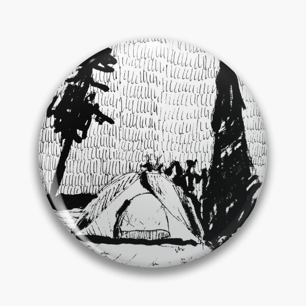 Item preview, Illustration camping in the forest designed and sold by Arthur Loeuil.