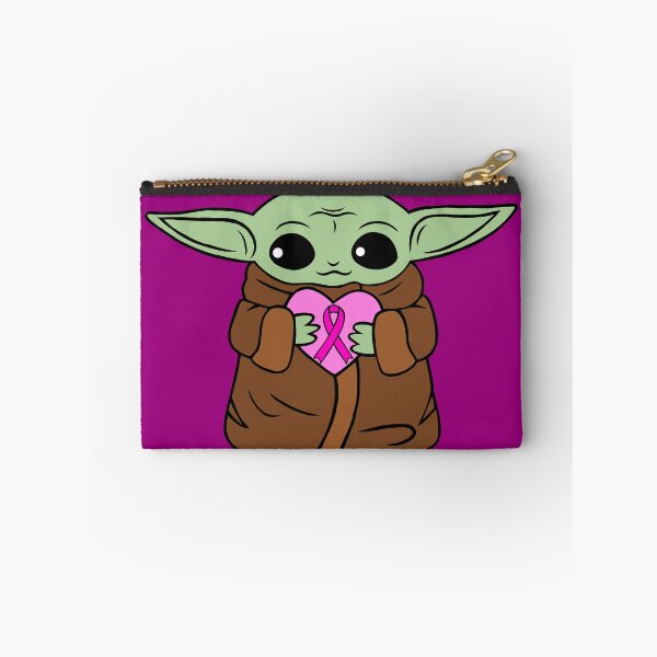 Item preview, Baby Green Alien Holding An Awareness Ribbon Heart (Pink) designed and sold by CaitlynConnor.