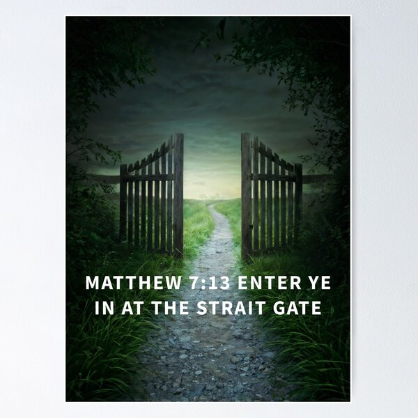 Item preview, The strait gate  designed and sold by SavvySojourner.