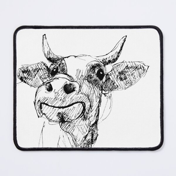 Item preview, Cow illustration designed and sold by Arthur Loeuil.