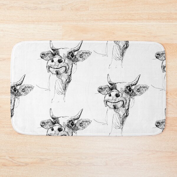 Item preview, Cow illustration designed and sold by Arthur Loeuil.