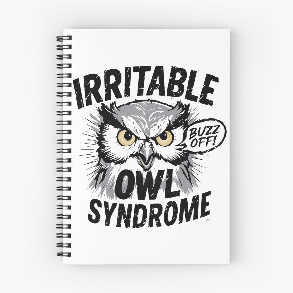 Item preview, Irritable Owl Syndrome Saying : Buzz off! designed and sold by JonathanP514.