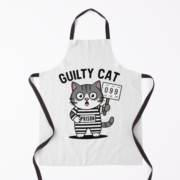 Item preview, Guilty Cat Mugshot designed and sold by Colorful-Garden.
