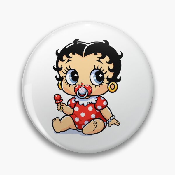 Item preview, Adorable Baby Betty Boop With Rattle designed and sold by Artbyminga.
