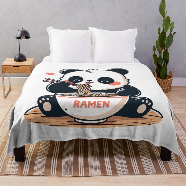 Item preview, Cute Panda Eating Ramen designed and sold by Designowner.
