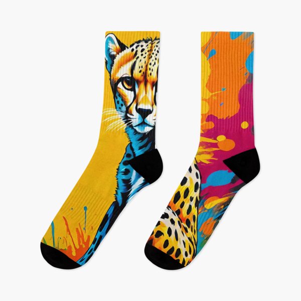 Item preview, Vibrant Ethereal Cheetah Artwork designed and sold by GrizzlyCollective.