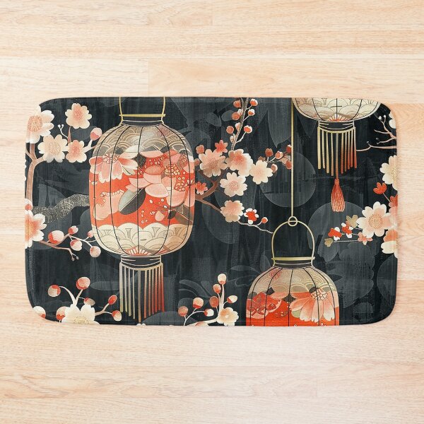 Item preview, Japanese lantern sign pattern designed and sold by LittleNippon.