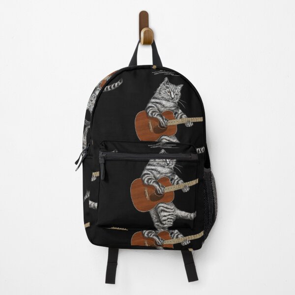 Item preview, Buskers the Acoustic Guitar Cat designed and sold by oz10.