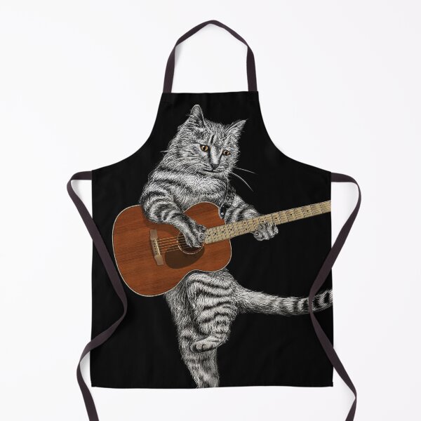 Item preview, Buskers the Acoustic Guitar Cat designed and sold by oz10.