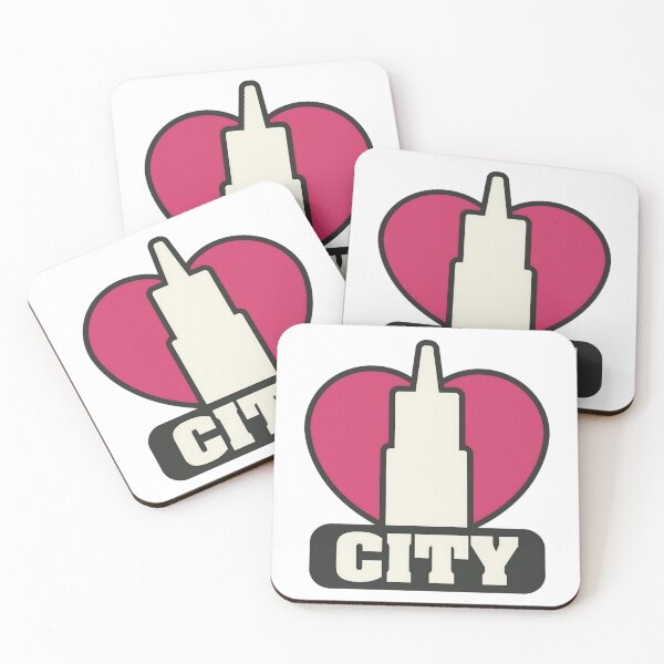 Item preview, City Affection: 'I Love City' Design designed and sold by Luxuriously.