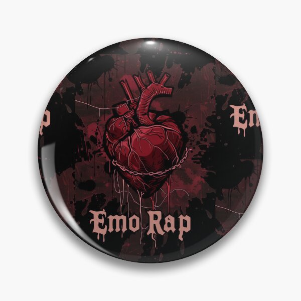 Item preview, Gothic Emo Rap Heart designed and sold by Piotrek0001.
