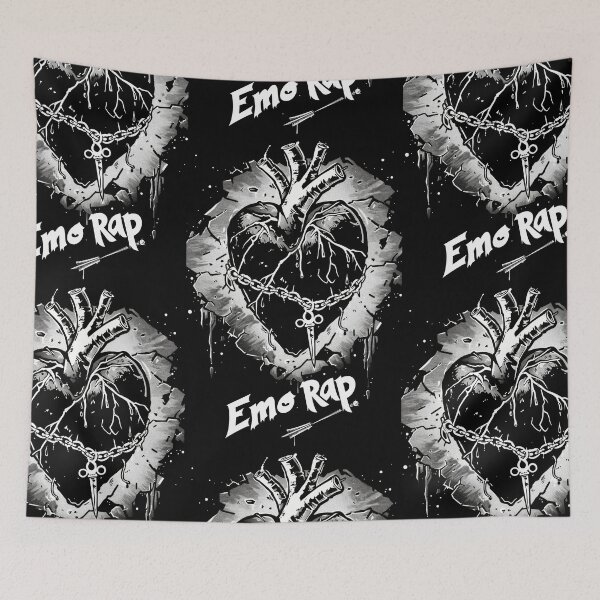 Item preview, Gothic Emo Rap Heart designed and sold by Piotrek0001.