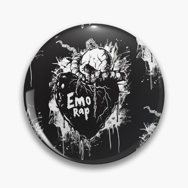 Item preview, Gothic Emo Rap Heart designed and sold by Piotrek0001.