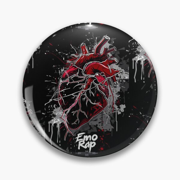 Item preview, Gothic Emo Rap Heart designed and sold by Piotrek0001.