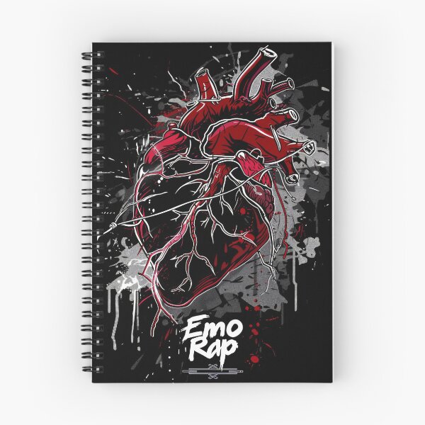 Item preview, Gothic Emo Rap Heart designed and sold by Piotrek0001.
