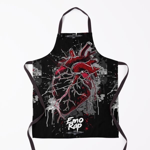 Item preview, Gothic Emo Rap Heart designed and sold by Piotrek0001.