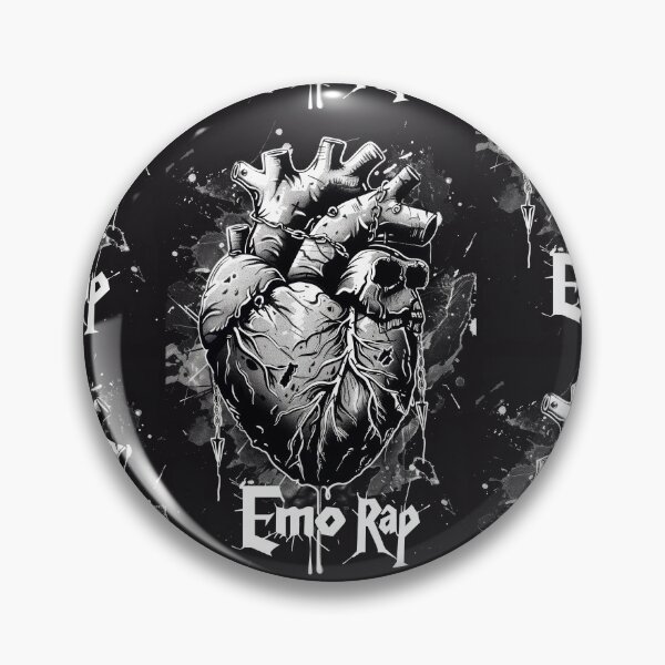 Artikelvorschau, Gothic Emo Rap Herz entworfen und verkauft von Piotrek0001.