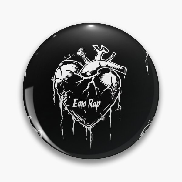 Item preview, Gothic Emo Rap Heart designed and sold by Piotrek0001.