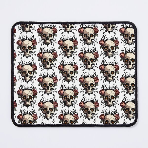 Item preview, Skull and rose, cool gothic style design with roses designed and sold by URBAN LEADS.
