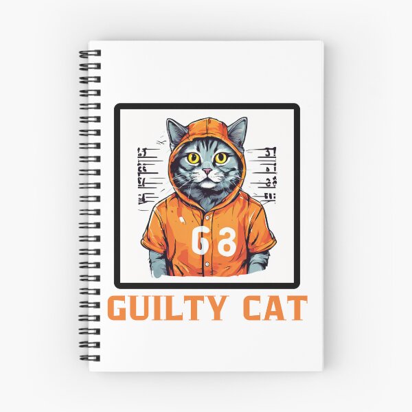 Item preview,  Guilty Cat Mugshot designed and sold by Colorful-Garden.