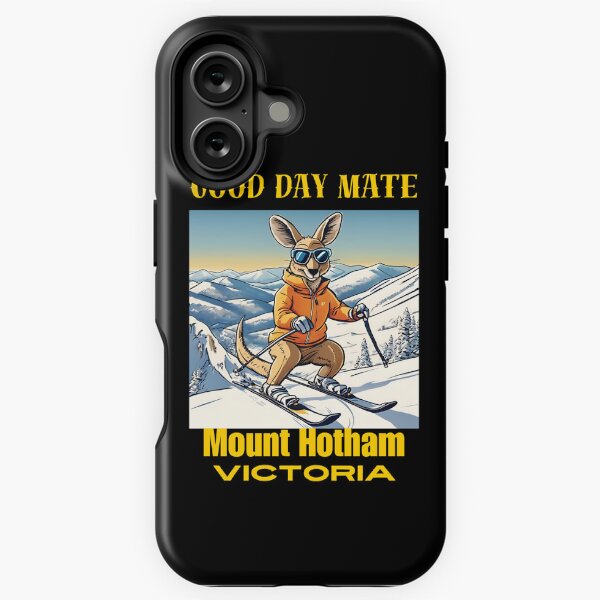 Item preview, Mount Hotham Victoria Kangaroo Skier designed and sold by sydney-syder.