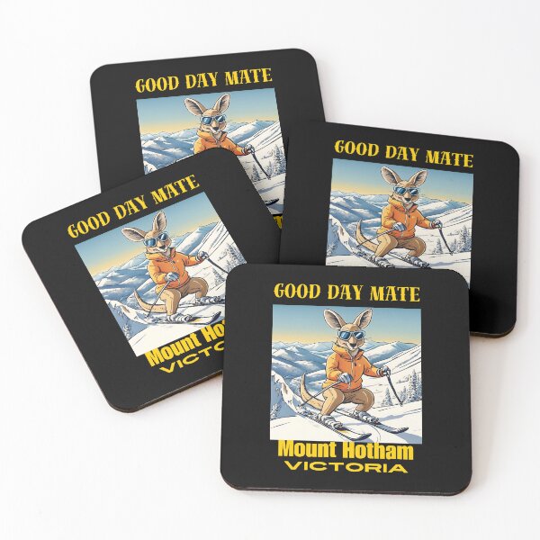 Item preview, Mount Hotham Victoria Kangaroo Skier designed and sold by sydney-syder.