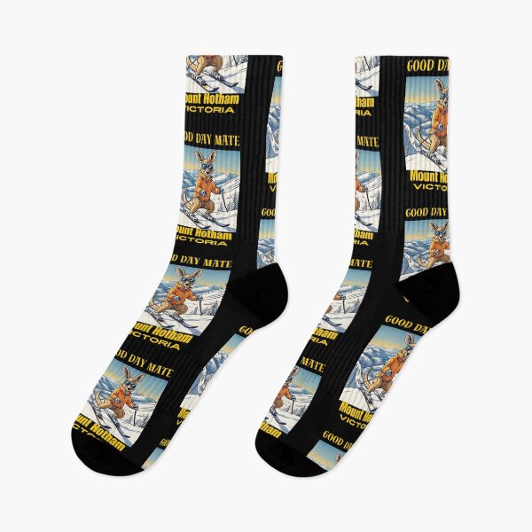Item preview, Mount Hotham Victoria Kangaroo Skier designed and sold by sydney-syder.