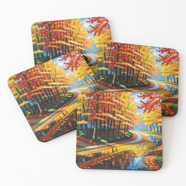 Item preview, The colorful autumn forest designed and sold by LilithsDesires.