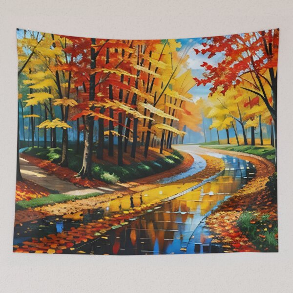 Item preview, The colorful autumn forest designed and sold by LilithsDesires.