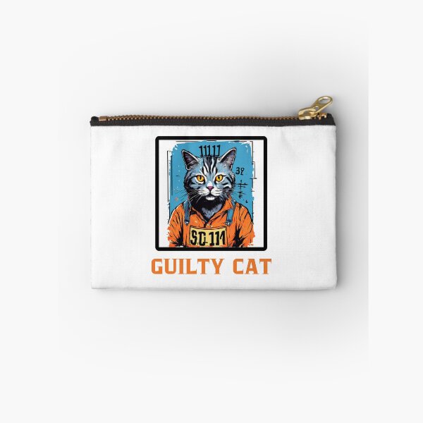 Item preview, Guilty Cat Mugshot designed and sold by Colorful-Garden.
