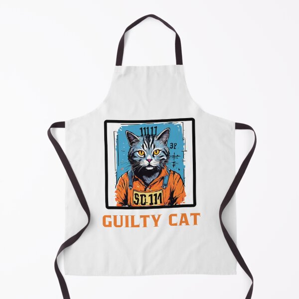 Item preview, Guilty Cat Mugshot designed and sold by Colorful-Garden.