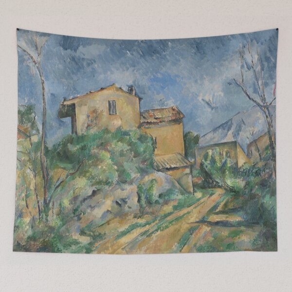 Item preview, HD Maison Maria on the way to the Château Noir, by Paul Cezanne, 1885 HIGH DEFINITION  designed and sold by MINDTHECHERRY.