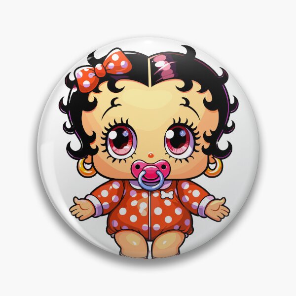 Item preview, Vibrant Baby Betty Boop Design designed and sold by Artbyminga.