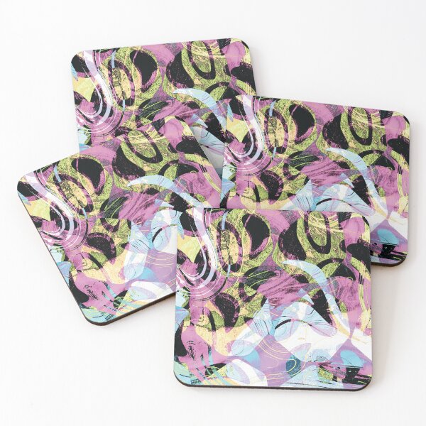 Item preview, Abstract Colored Wavy Pattern designed and sold by MiorArt77.