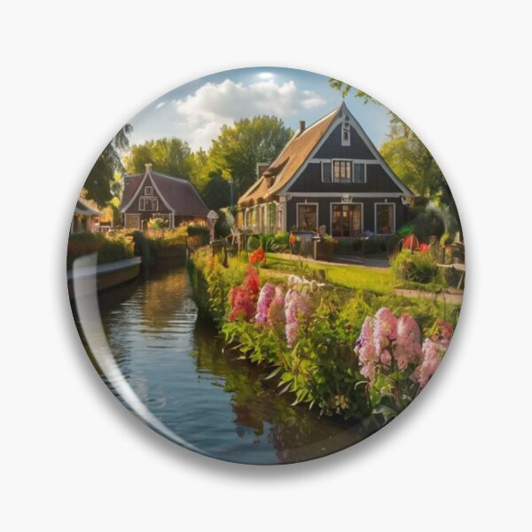 Artikelvorschau, Canal View Dutch Village entworfen und verkauft von BlareBlare.