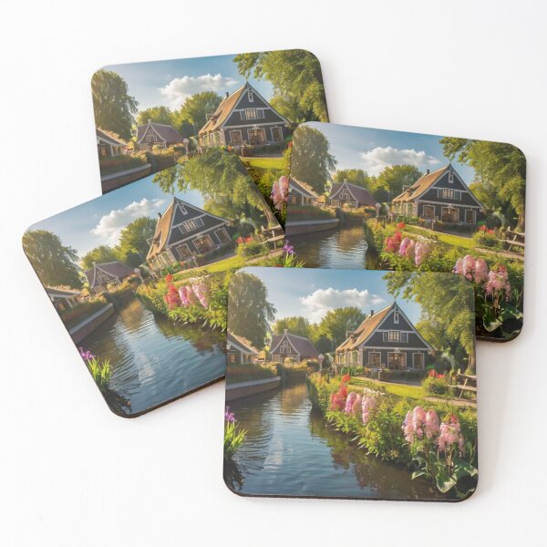Item preview, Canal View Dutch Village designed and sold by BlareBlare.