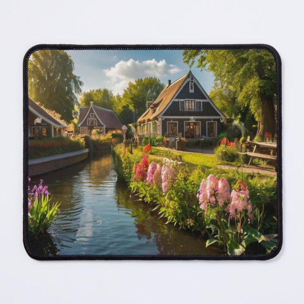 Item preview, Canal View Dutch Village designed and sold by BlareBlare.