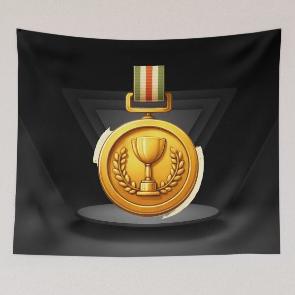Item preview, Golden Victory Medal designed and sold by Sillytoe.