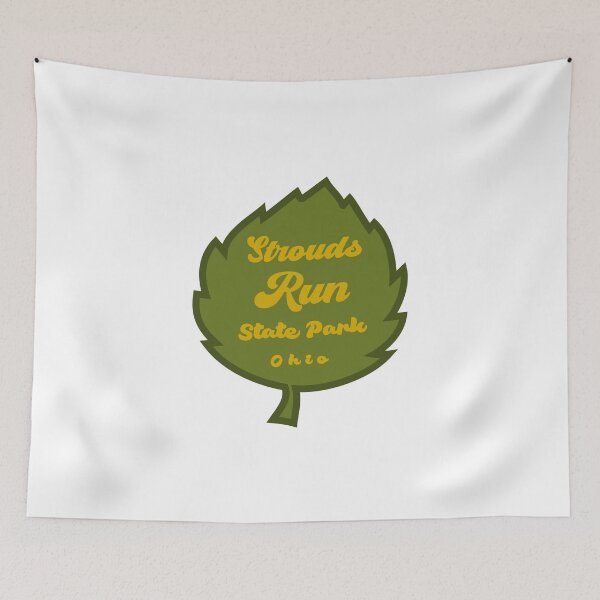 Item preview, Strouds Run State Park Ohio Leaf designed and sold by bivenart.