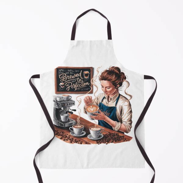 Item preview, Brewed to Perfection: Barista Crafting Latte Art designed and sold by behnay.