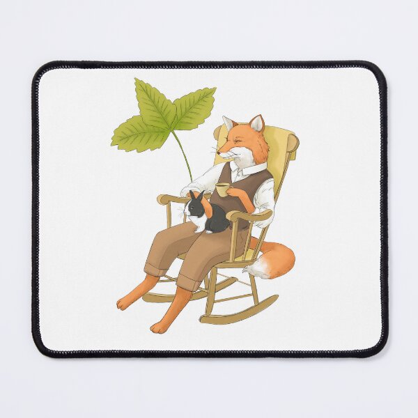 Item preview, Fox with bunny designed and sold by AnyaYasinska.