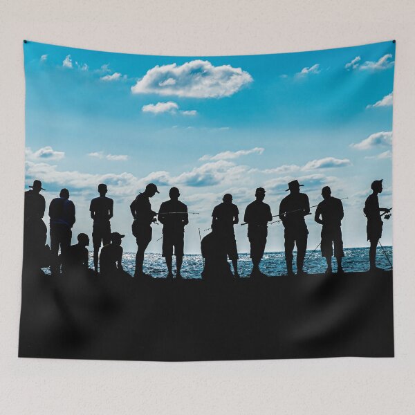 Item preview, Fishermen of the Malecon, Havana. Cuba. designed and sold by Lie Yim.