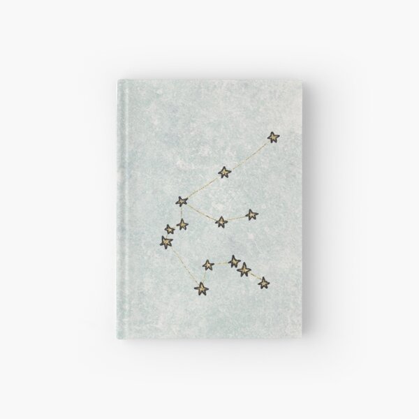 Aquarius x Astrology x Zodiac Hardcover Journal