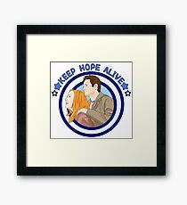 X files keep hope alive alive by Mimie Framed Print
